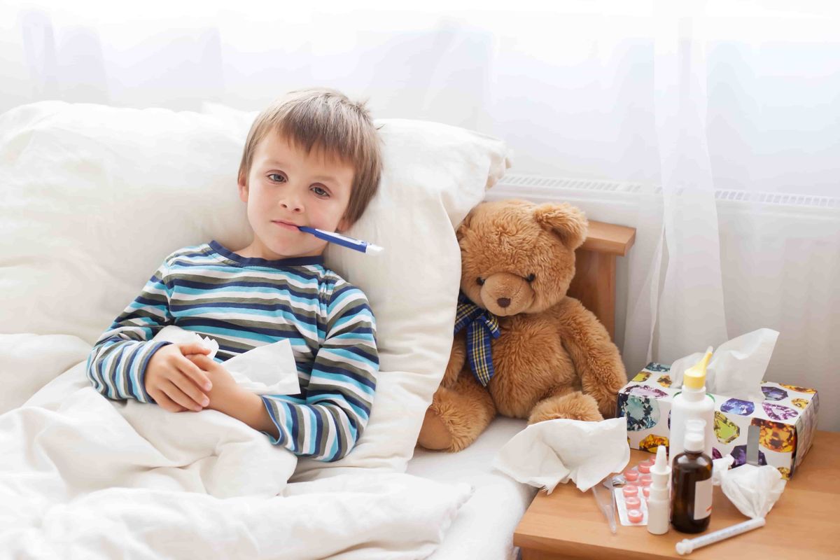 Симптомы гриппа у детей