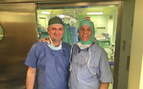 Профессор Андрей КОРОЛЕВ в клинике Миланского университета