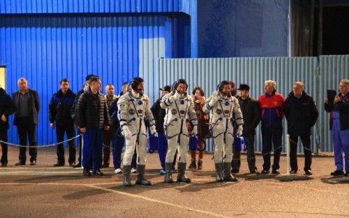 Сотрудники ECSTO приняли участие в медицинском обеспечении запуска 47-й длительной экспедиции на МКС, посвященного 55-летию полета Юрия Гагарина