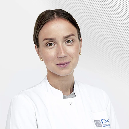 Врач-радиолог Туманова Кристина Врач-радиотерапевт Европейского Медицинского Центра, руководитель Научного отдела Института онкологии ЕМС, клиника EMC